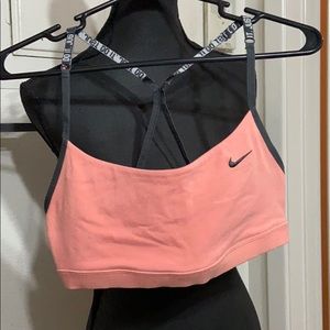 Nike workout bra without pads